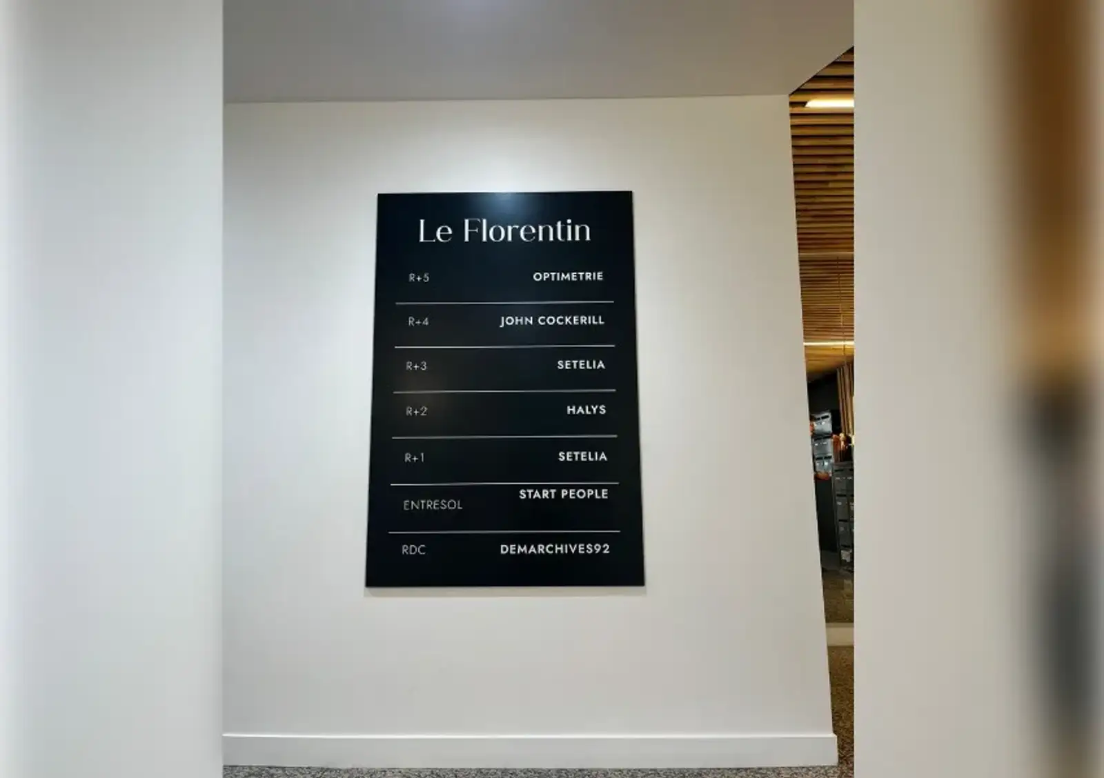 Signalétique intérieure | Monsieur Sticker