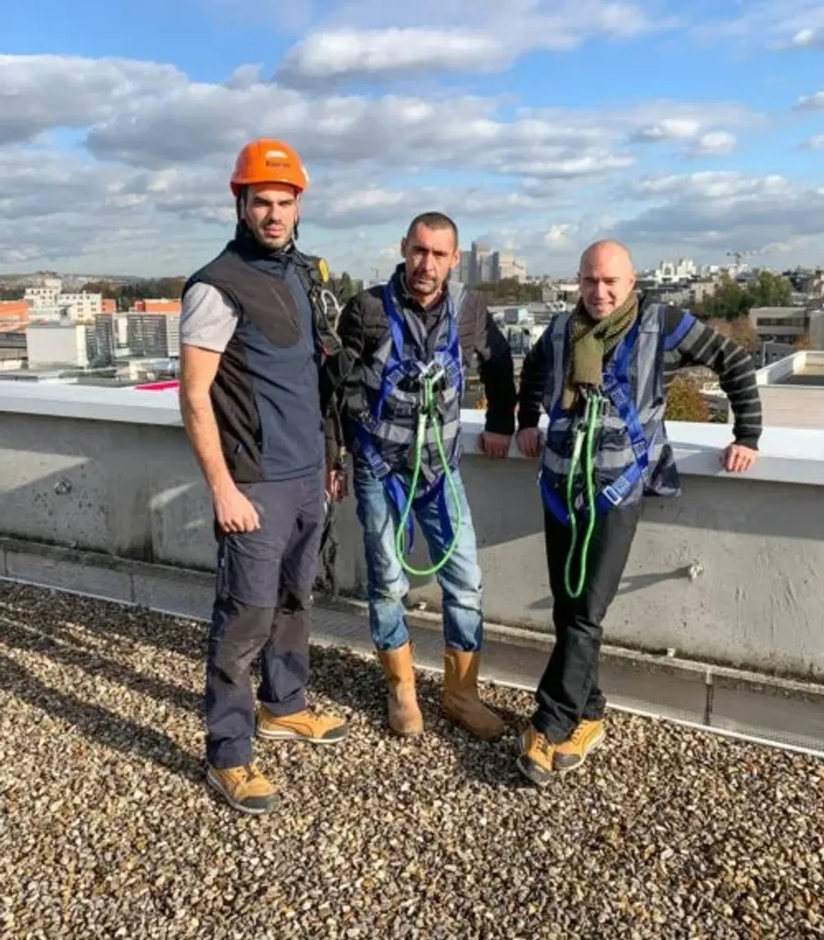 L'équipe Monsieur Sticker en action