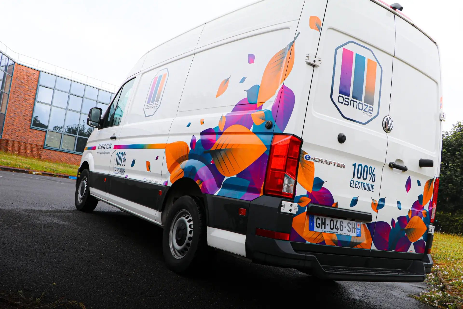 Semi-covering sur-mesure pour un utilitaire électrique