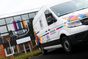 Semi-covering sur-mesure pour un utilitaire électrique