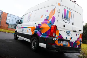 Semi-covering sur-mesure pour un utilitaire électrique